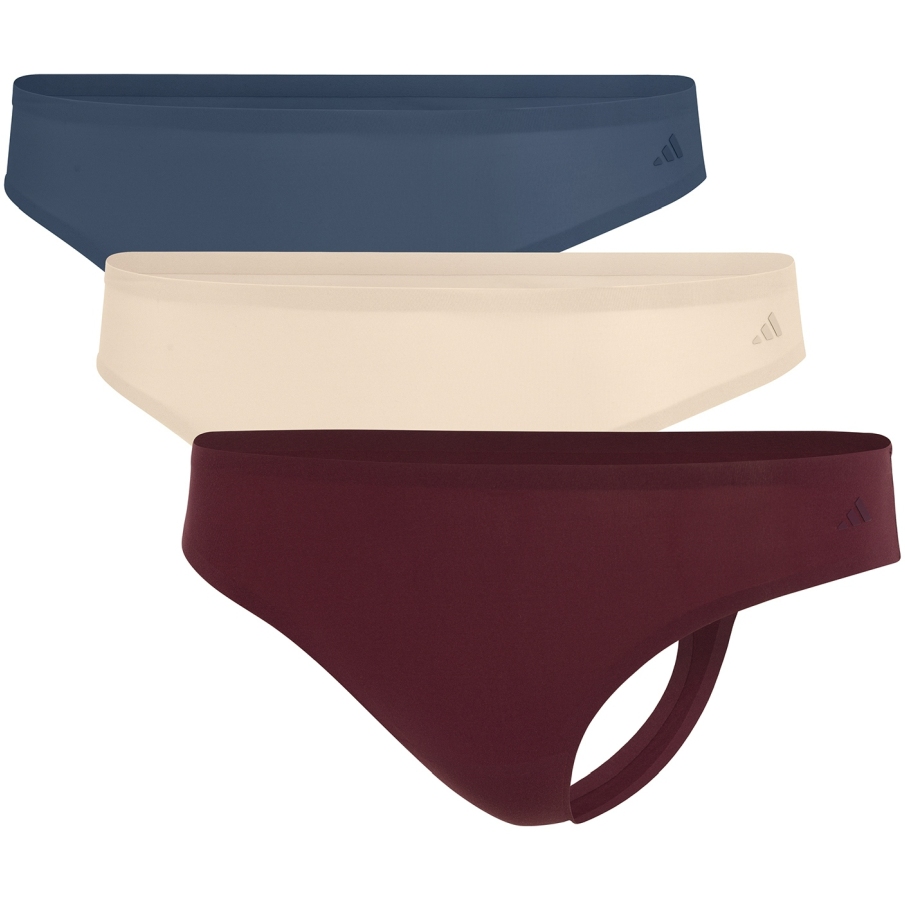Produktbild von adidas Sports Underwear Sport Active Light Flex-Packaged Tanga Damen -  3er-Pack - 902 assorted