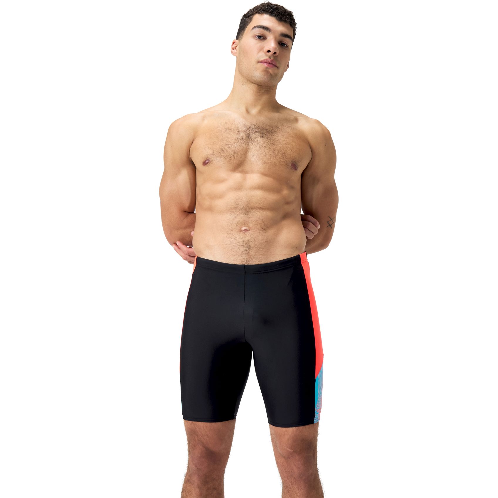 Speedo Short de Bain Homme Dive black sirenred pictonblue BIKE24