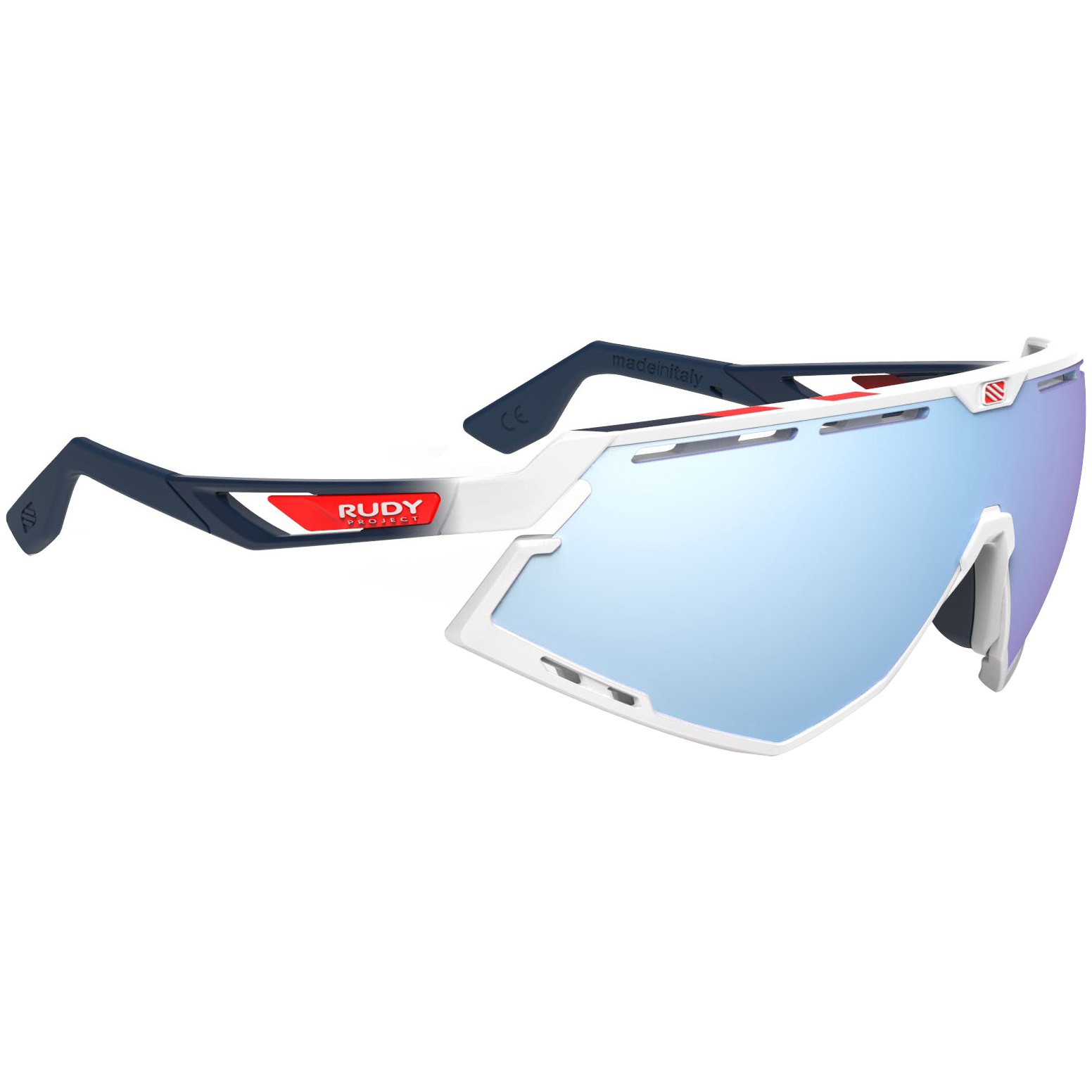 Picture of Rudy Project Defender Glasses - Fade Stripes White/Multilaser Ice