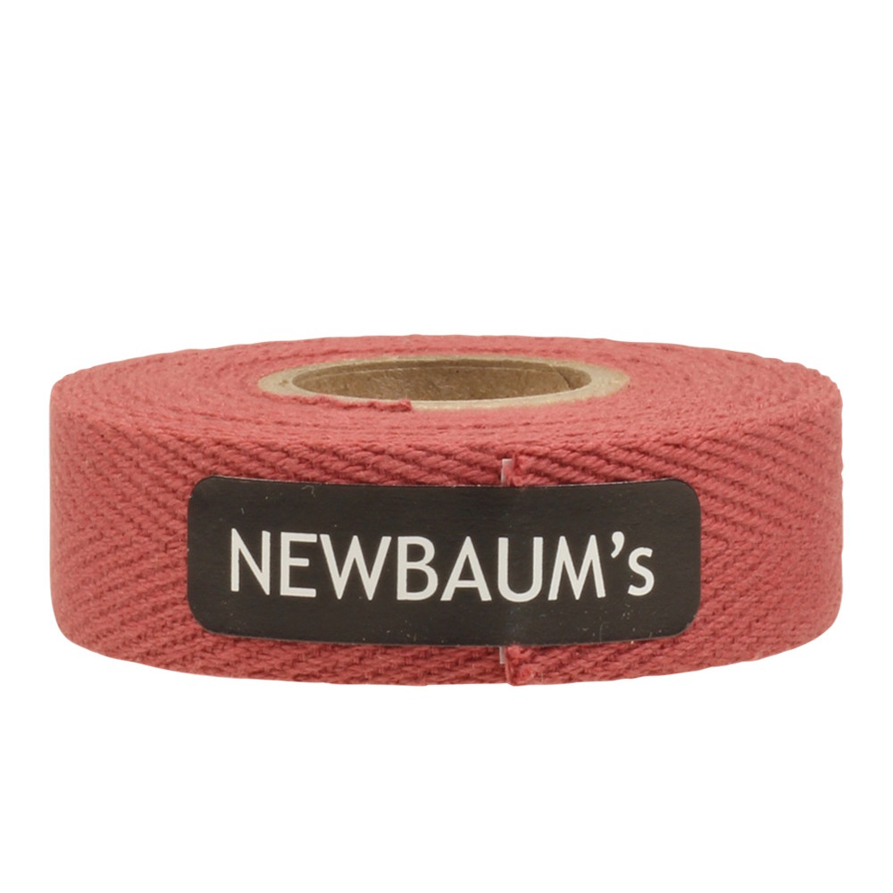Newbaum's Ruban Adhésif En Tissu Coton Véritable – Bande Guidon Vélo Route, Qualité USA, Antidérapant, Écologique, 3 M Par Rouleau (Marron)