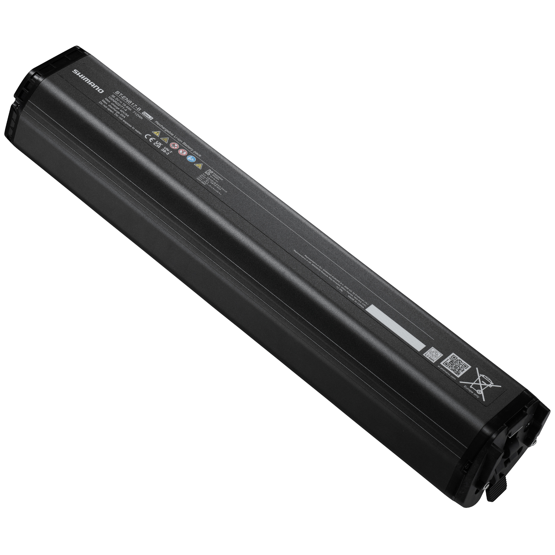 Picture of Shimano STePS BT-EN817-B Battery - Gen. 2 | 712Wh | Frame Type (integrated)