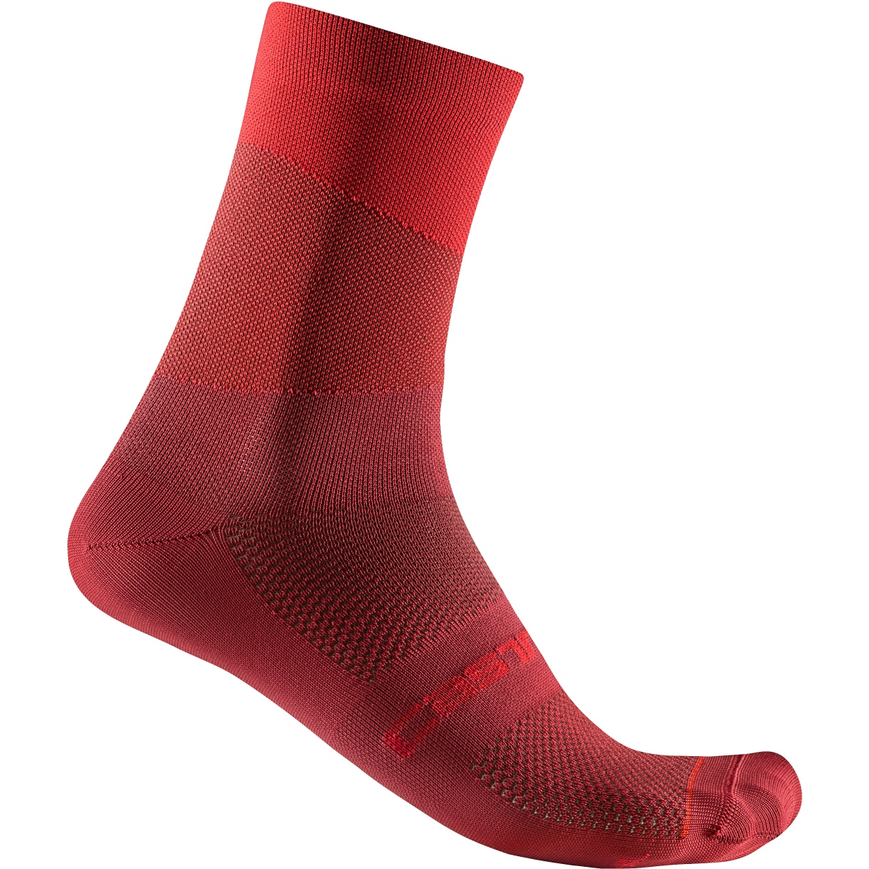 Produktbild von Castelli Orizzonte 15 Socken - red cst/rich red 023
