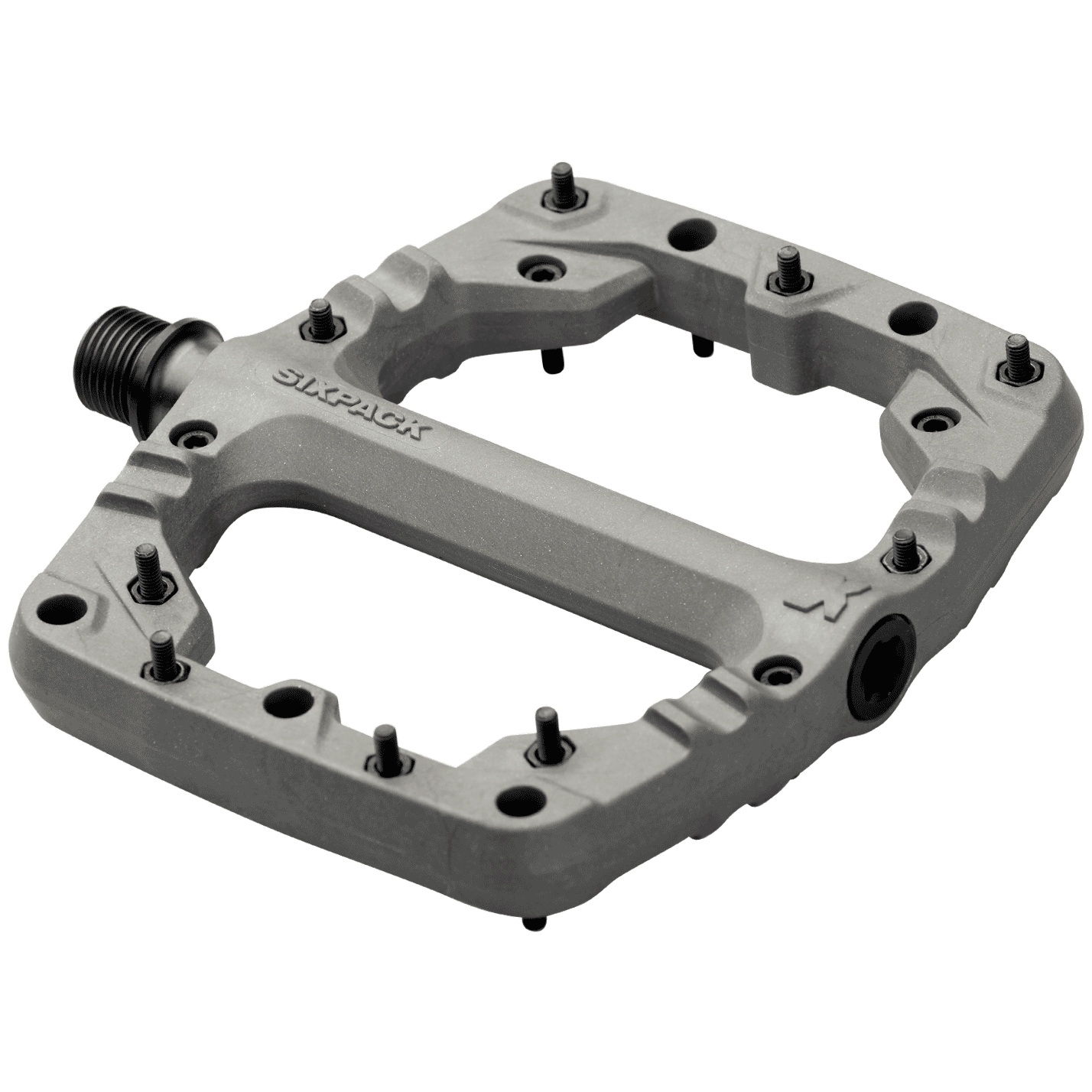 Picture of Sixpack Kamikaze PA Flat Pedals - steel grey