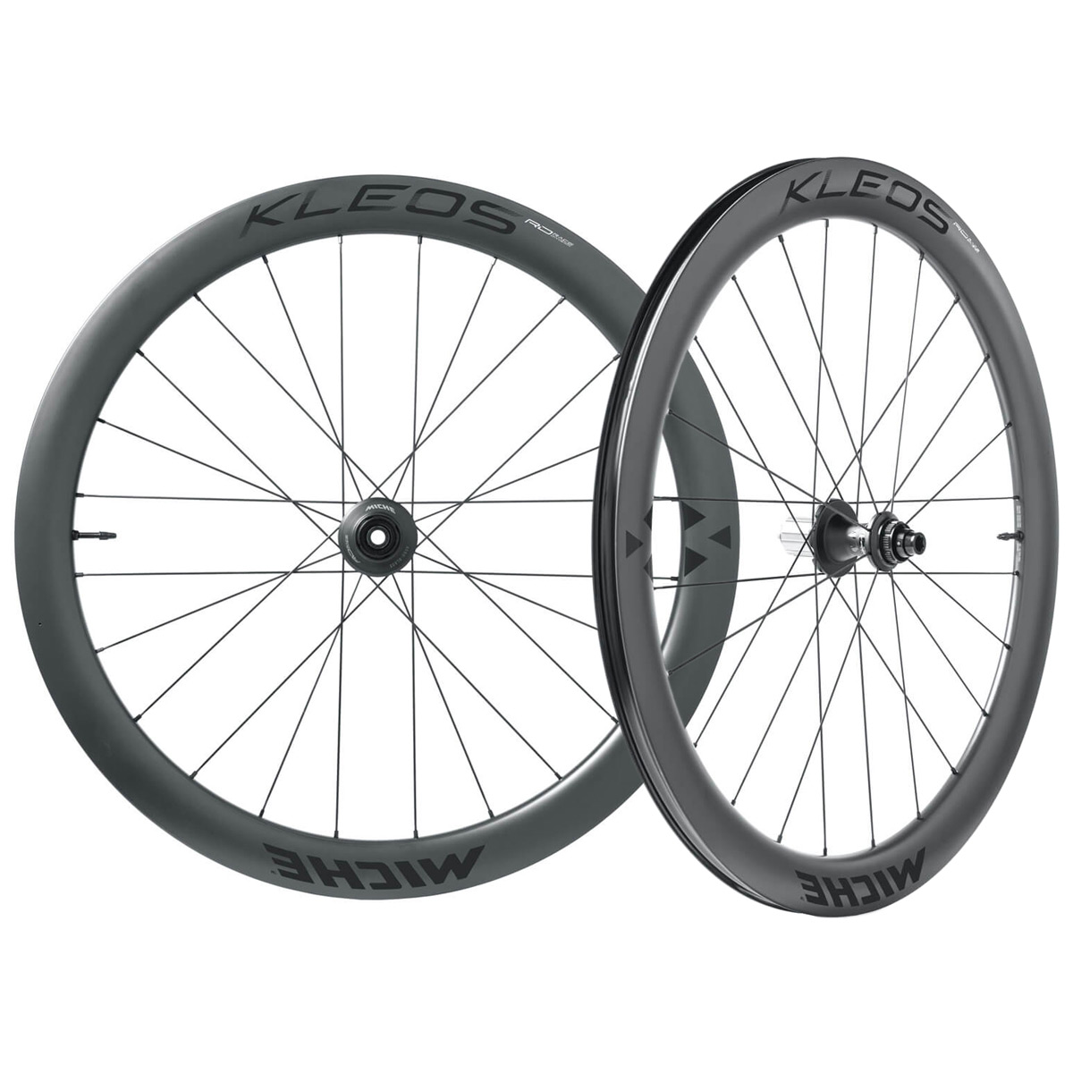 Produktbild von Miche Kleos RD 50 Laufradsatz - 28&quot; | Carbon | Tubeless | Centerlock - 12x100mm | 12x142mm - SRAM XDR