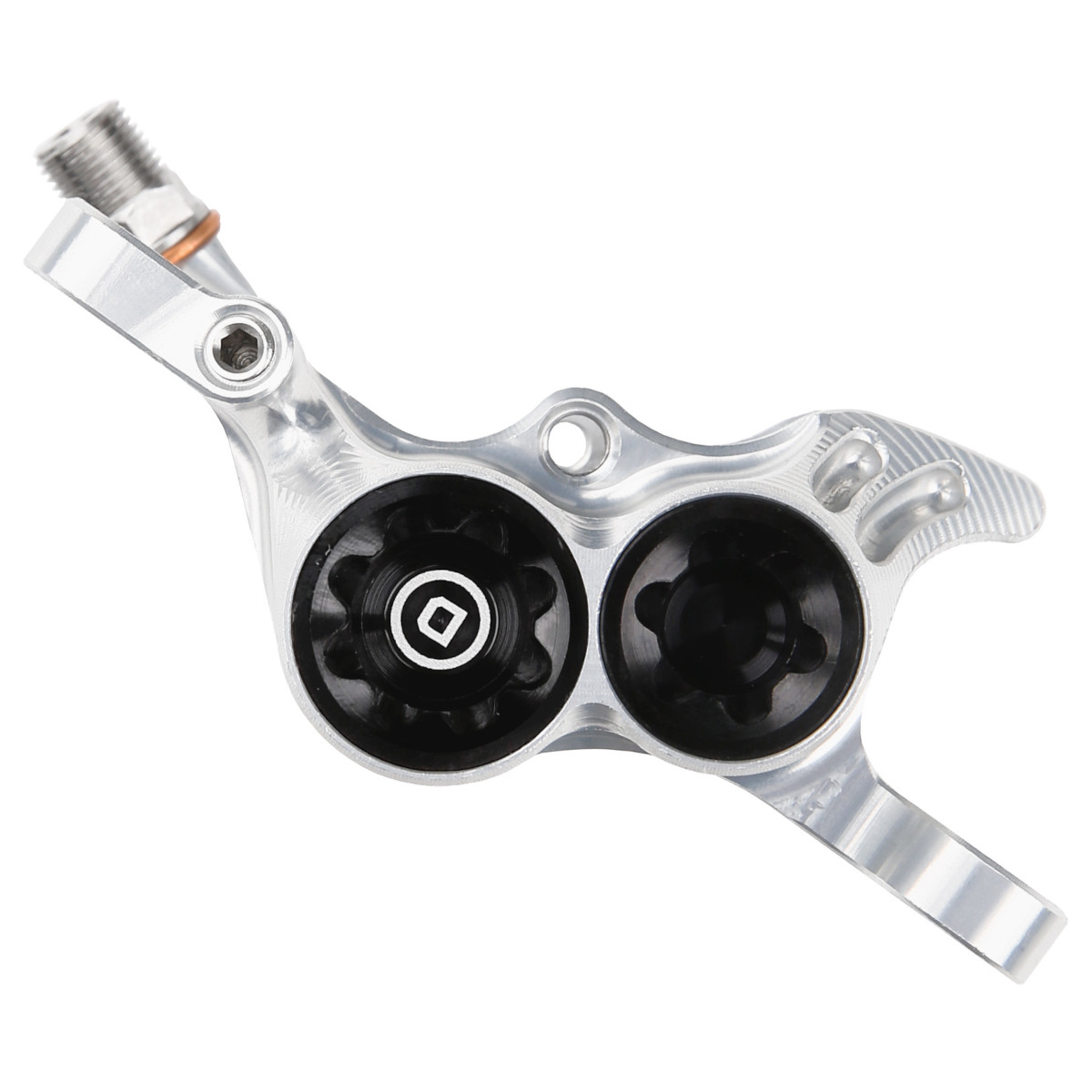 Image of Hope RX4+ Caliper - Post Mount - DOT - silver