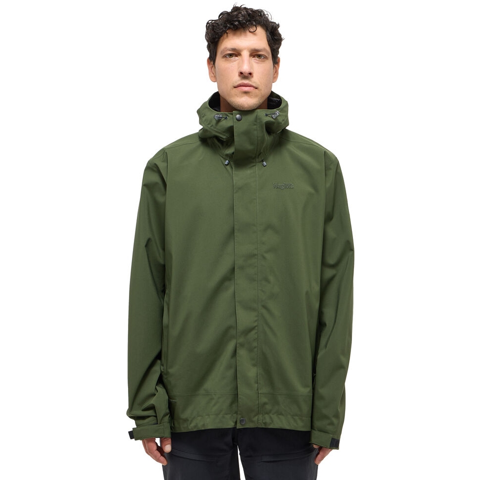 Produktbild von Haglöfs Breeze Proof Regenjacke Herren - seaweed green 4Q9