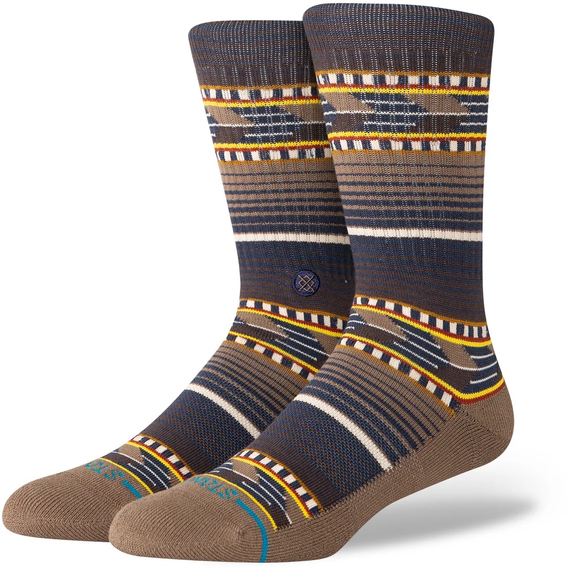 Photo produit de Stance Chaussettes Unisexe - Cedar Rock Crew - brown