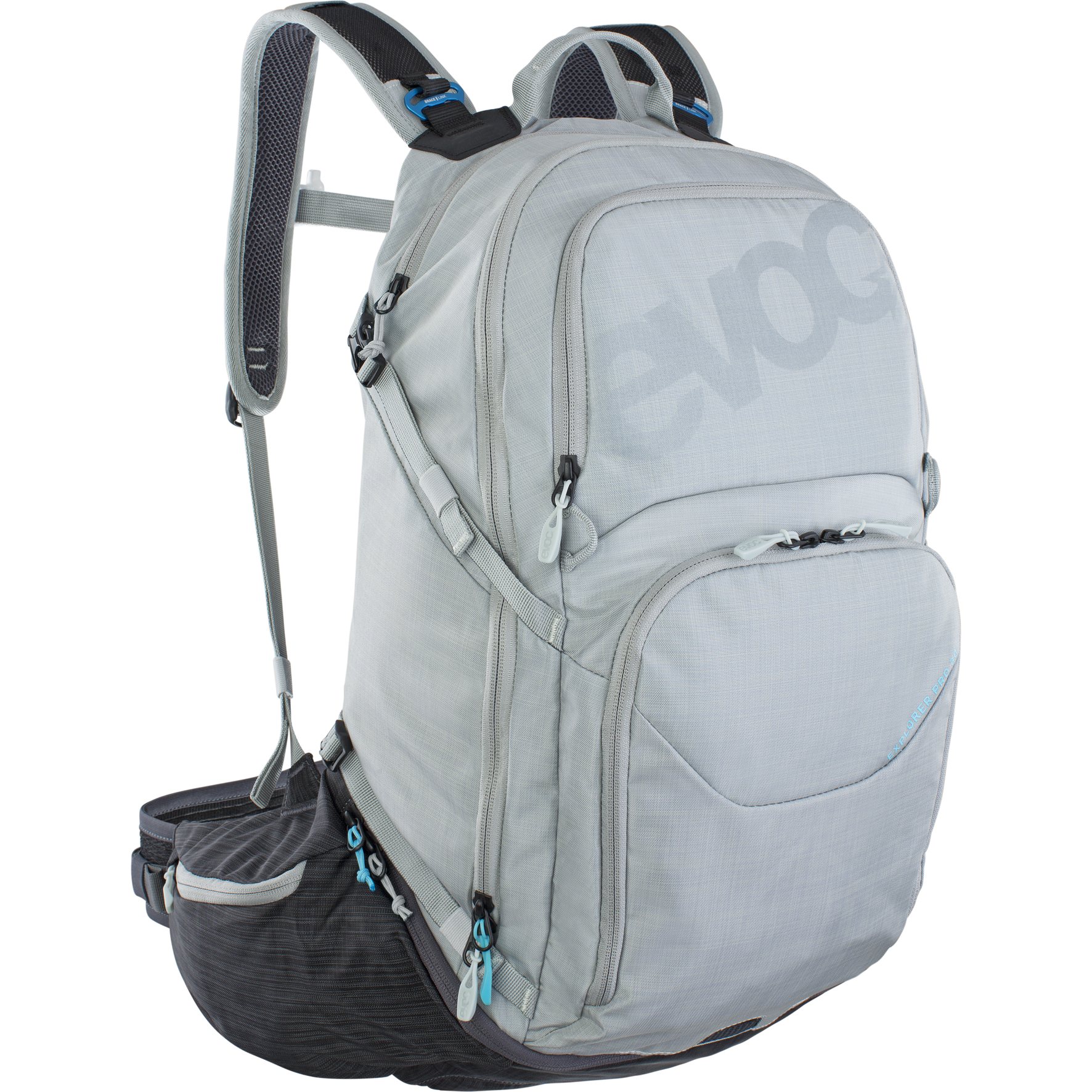 Image of EVOC Explorer Pro Backpack - 30 L - Silver / Carbon Grey