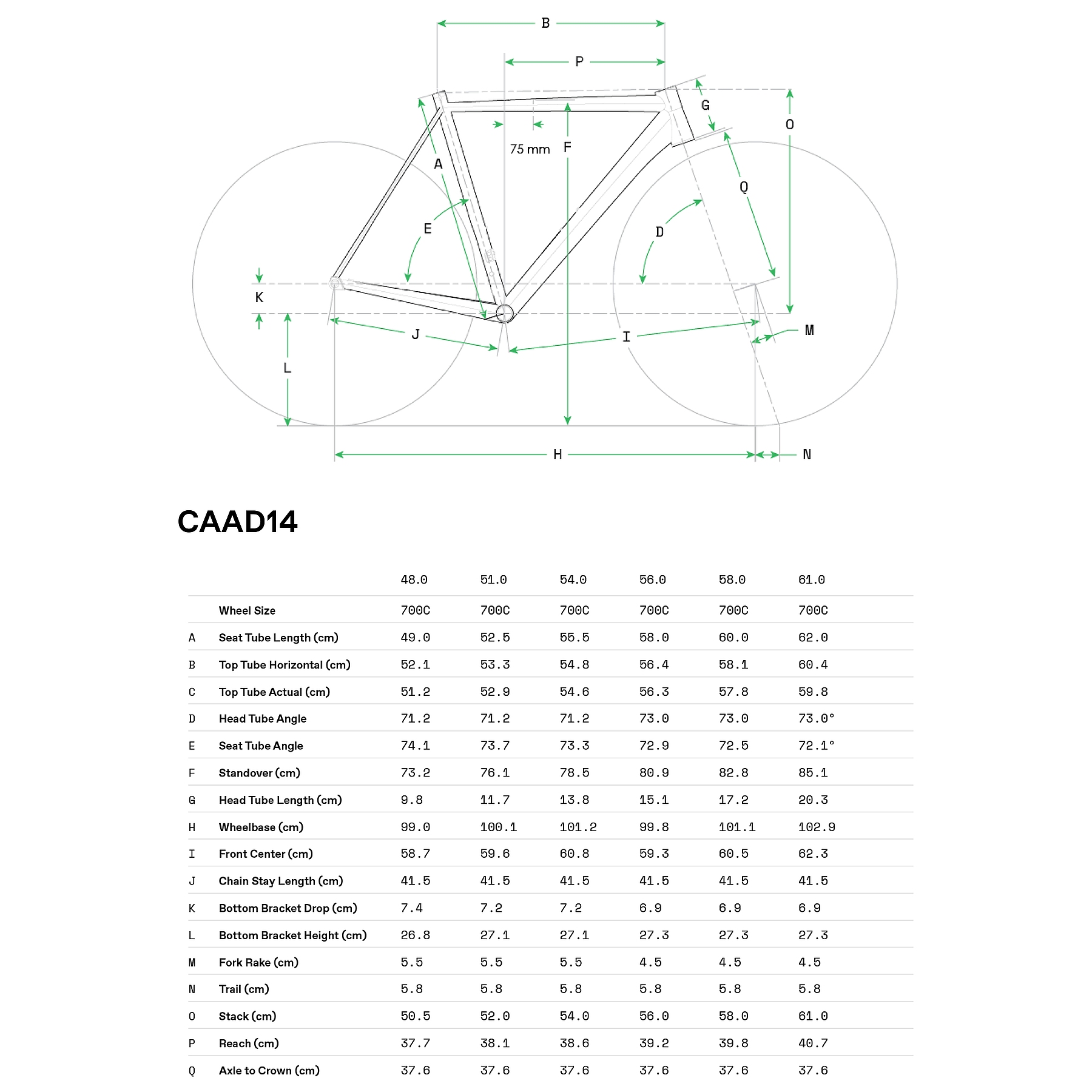 Cadre vélo route frein jante aluminium Cannondale Caad10 Cadre vélo route frein jante aluminium Cannondale Caad10
