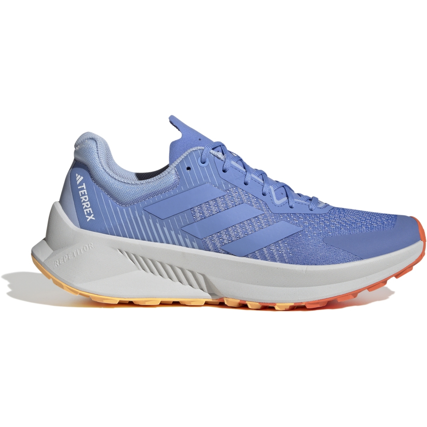 Image of adidas TERREX Soulstride Flow Trailrunning Shoes Men - blue fuse/blue fuse/impact orange HP5565