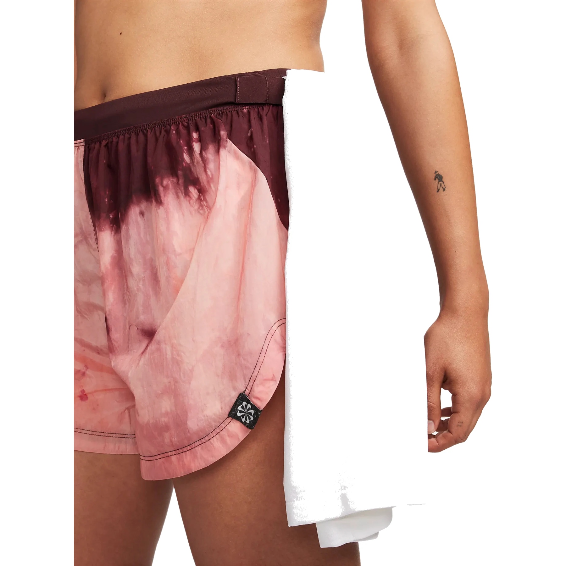 Burgundy sales running shorts