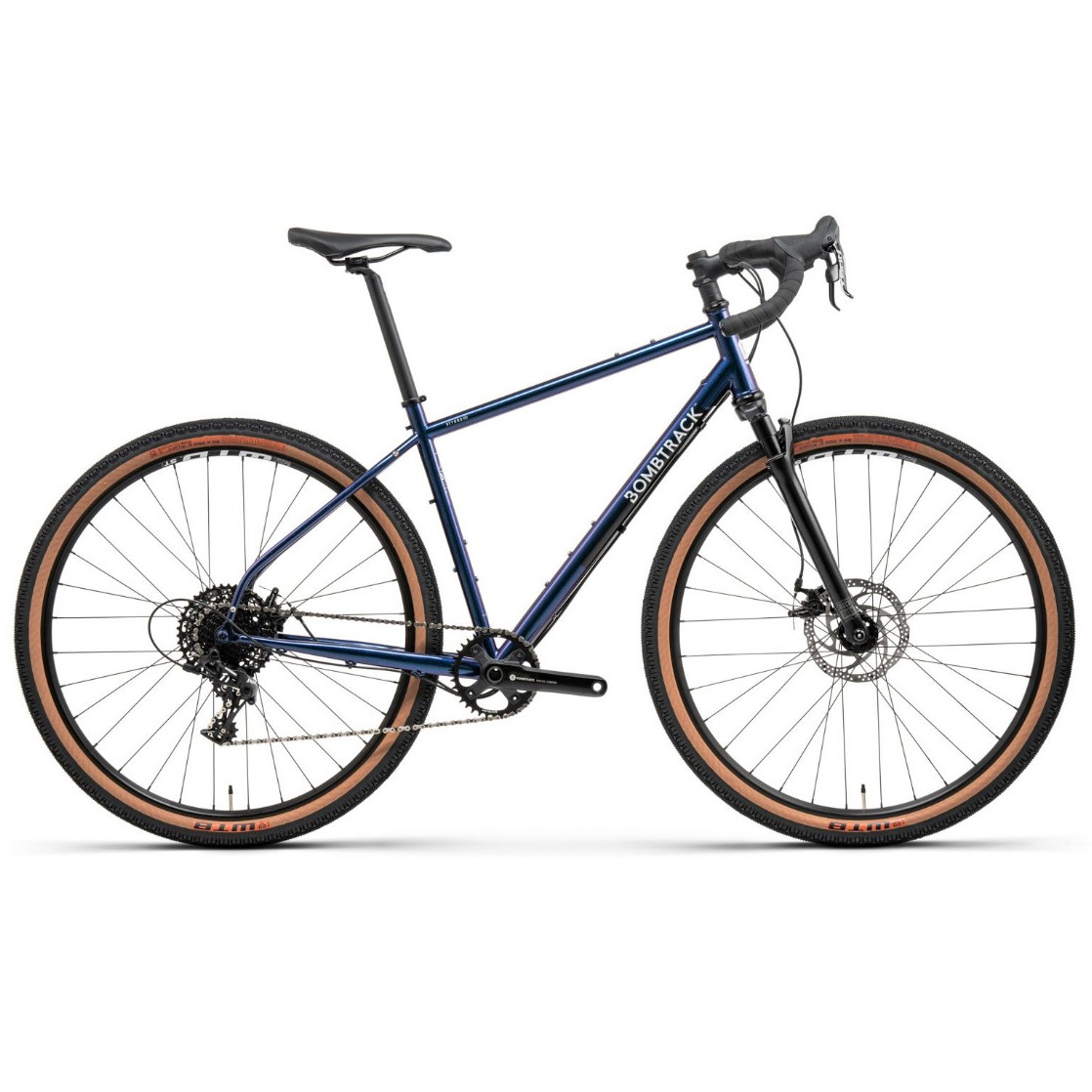 Productfoto van Bombtrack Beyond SUS - Gravel Bike - 2023 - glossy metallic midnight blue