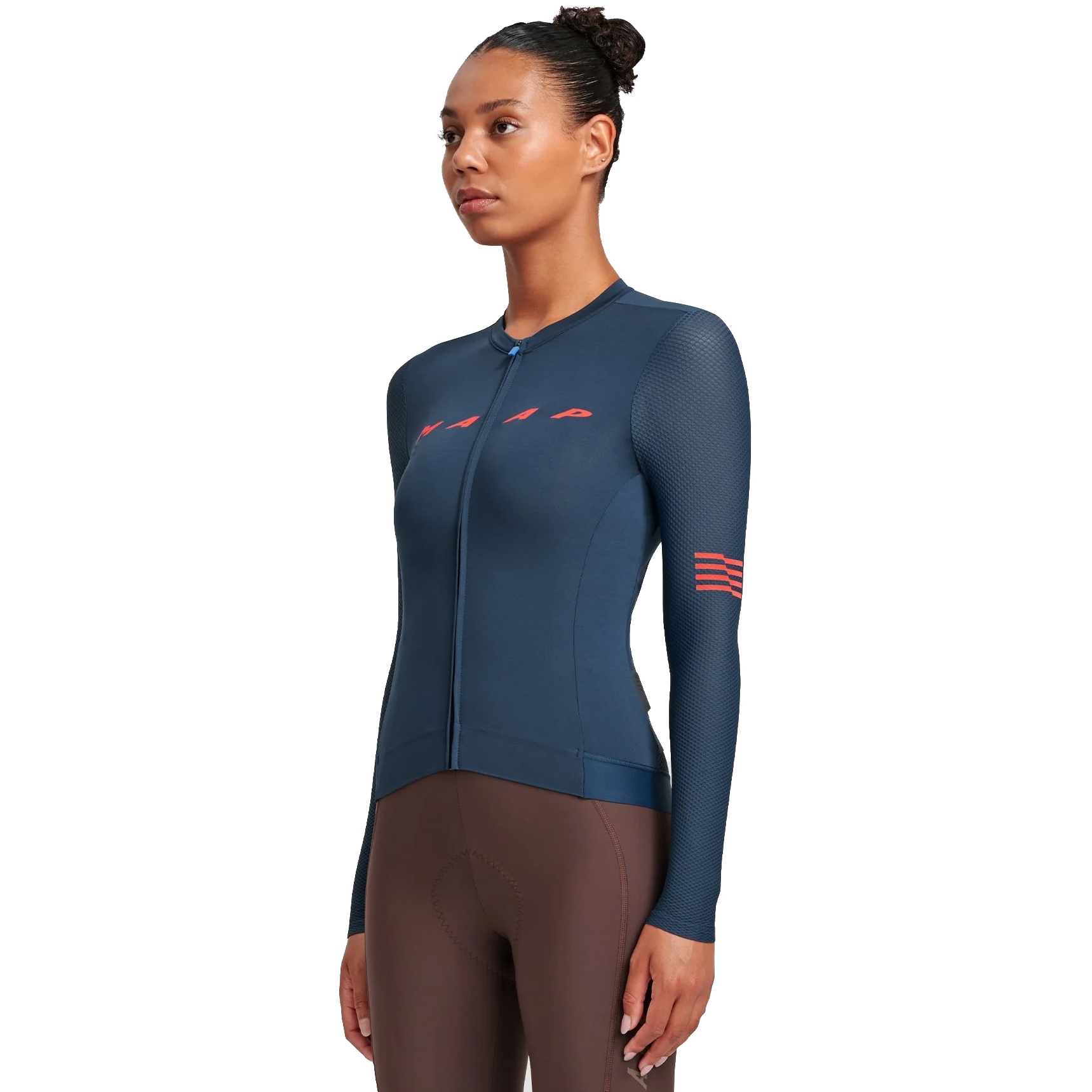 Picture of MAAP Women&#039;s Evade Pro Base LS Jersey 2.0 - midnight navy