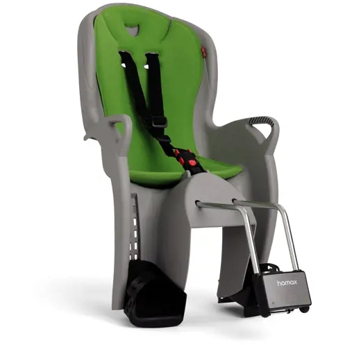 Bild von Hamax Kiss Fahrrad-Kindersitz - grau/grün