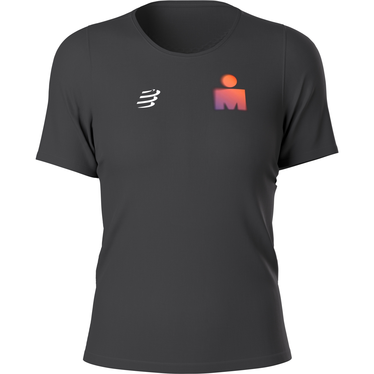 Kuva tuotteesta Compressport Training T-Paita Naiset - Ironman 2025 - musta - L1