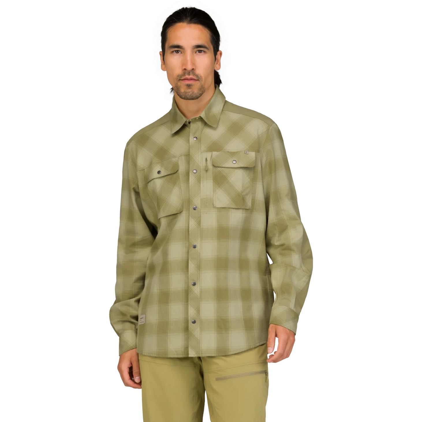 Produktbild von Norrona femund Flanellhemd Herren - Sage Green