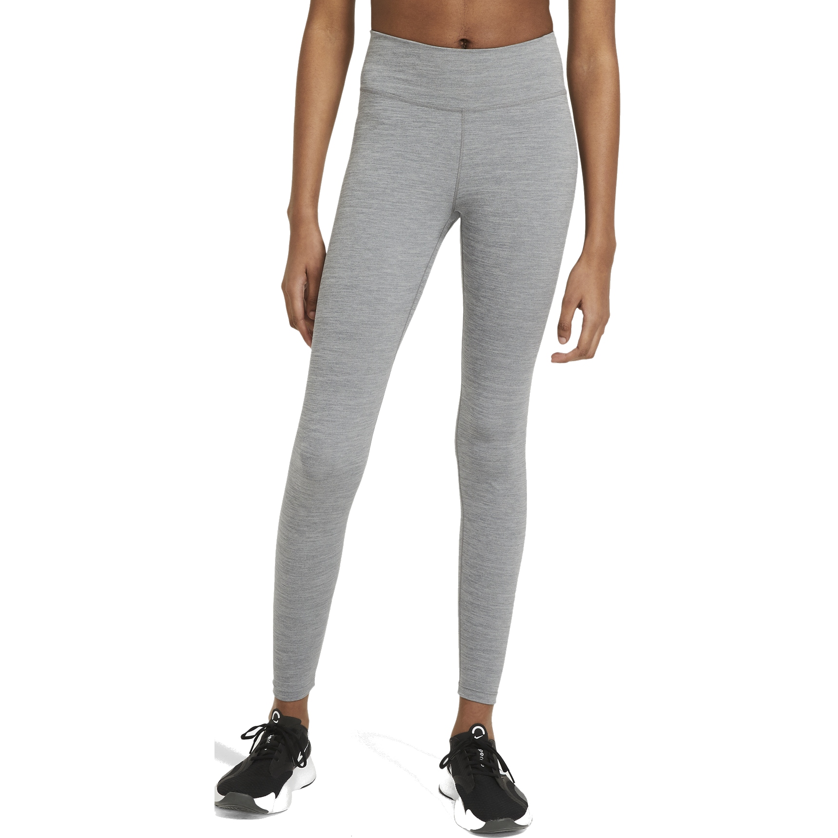Nike One Mid-Rise Leggings Women - iron grey/htr/white DD0252-068