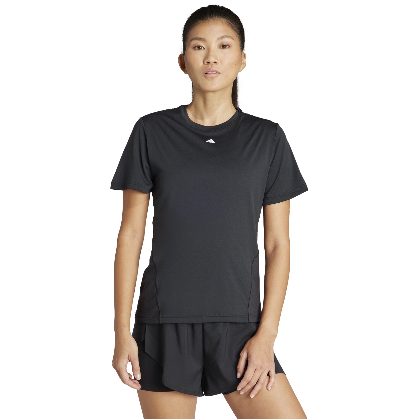 Produktbild von adidas Designed for Training T-Shirt Damen - schwarz IQ2654