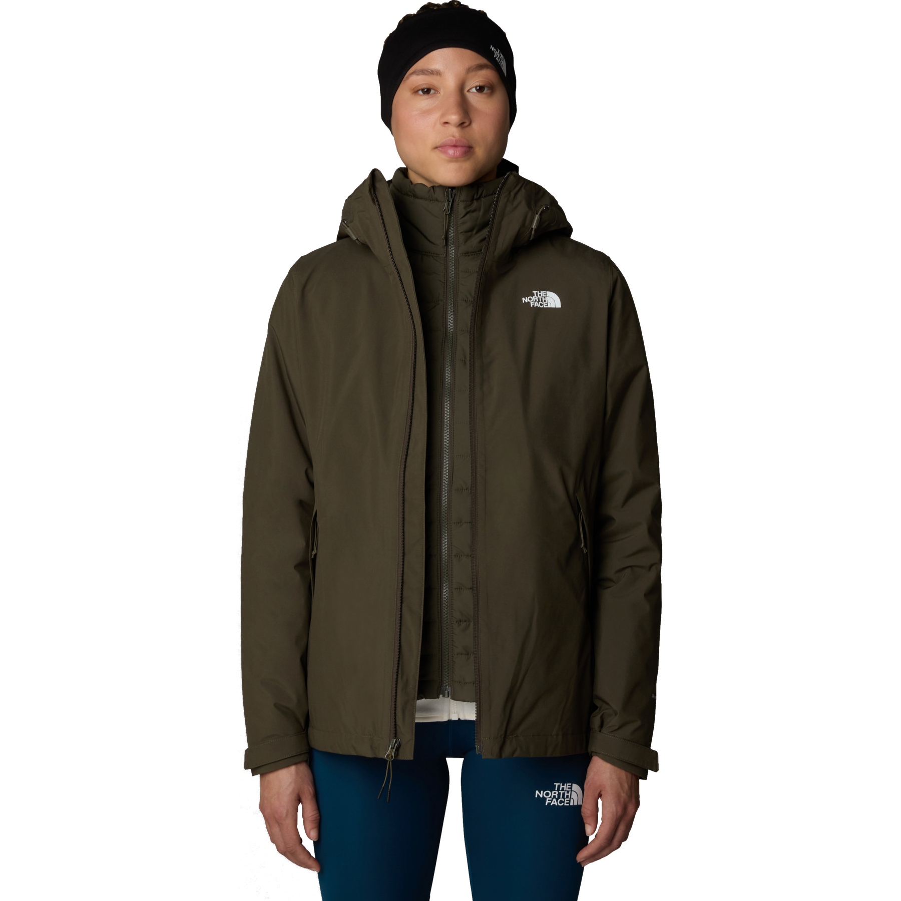 The North Face Carto Triclimate Jacke Damen New Taupe Green NPF BIKE24