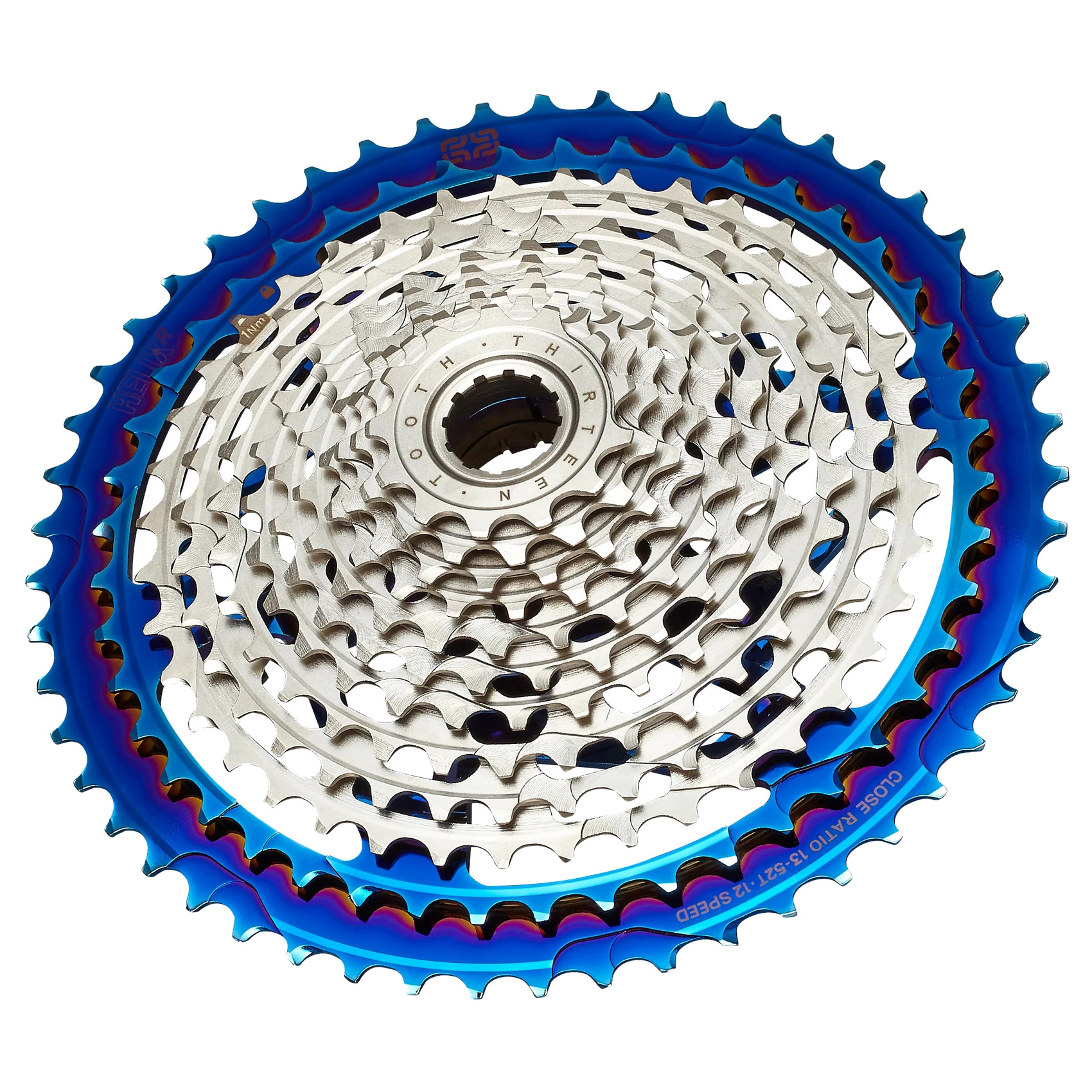 Picture of e*thirteen Helix Race Cassette | 12-Speed | 13-52 Teeth | SRAM XD/XDR - intergalactic