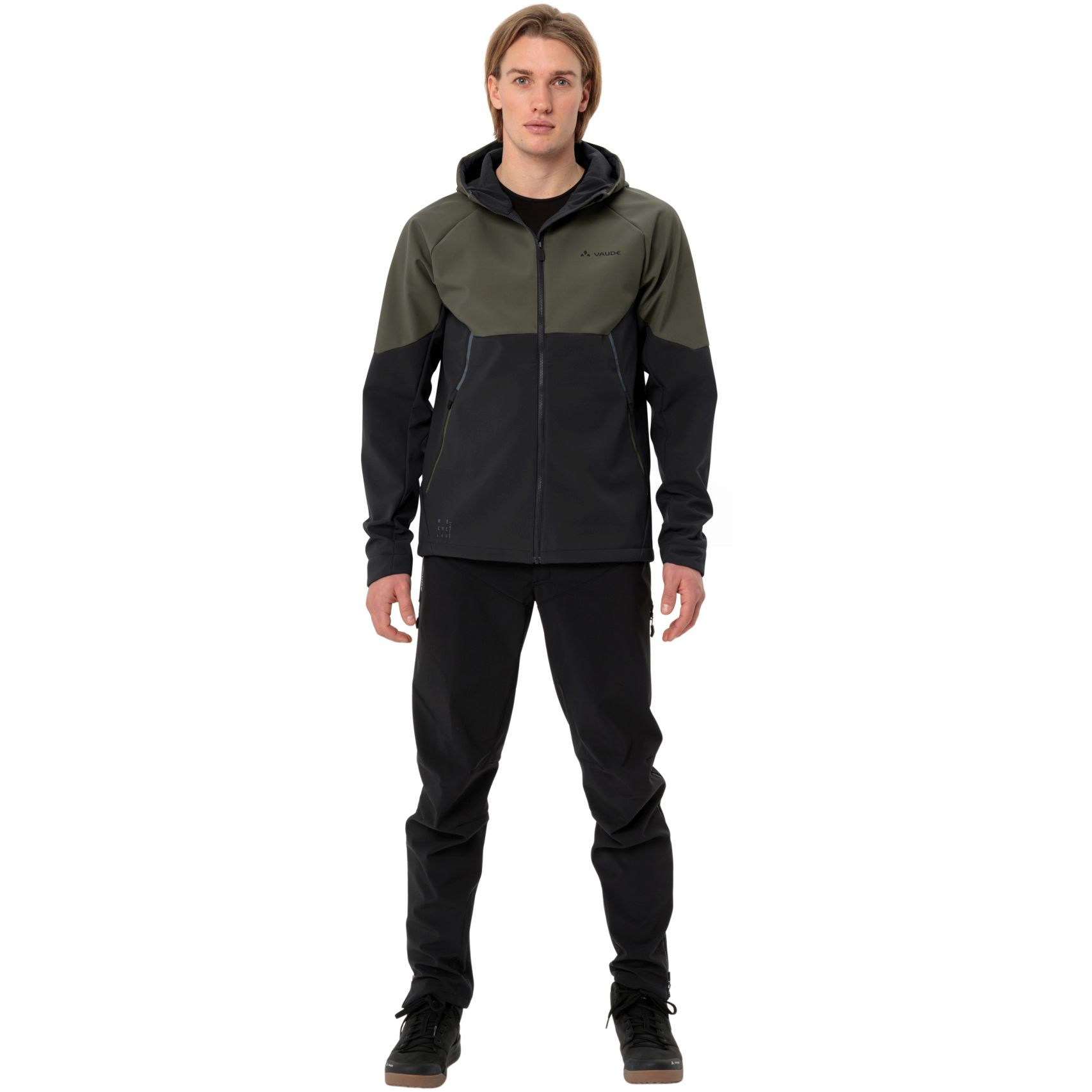 Vaude Qimsa Softshell Jacket Men - khaki | BIKE24