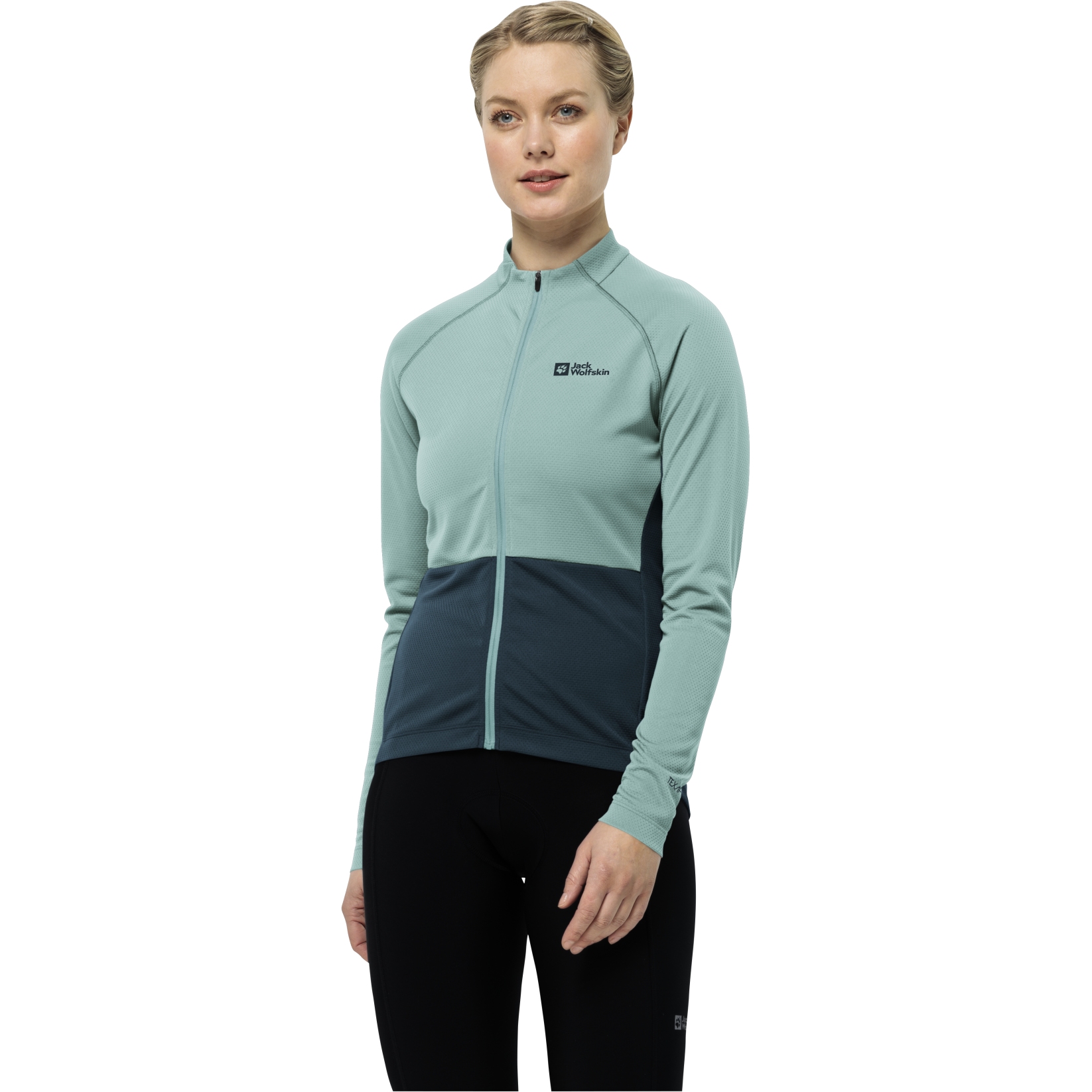Jack Wolfskin Sky Thermal Shirt met Lange Mouwen Dames sea foam BIKE24