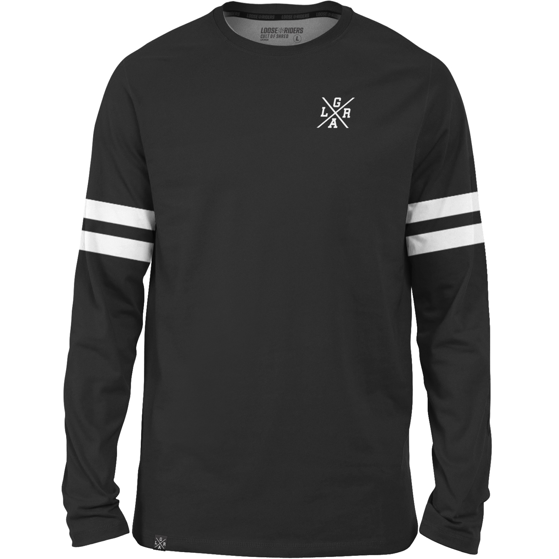 Picture of Loose Riders Sender Technical Long Sleeve Jersey - Heritage Black