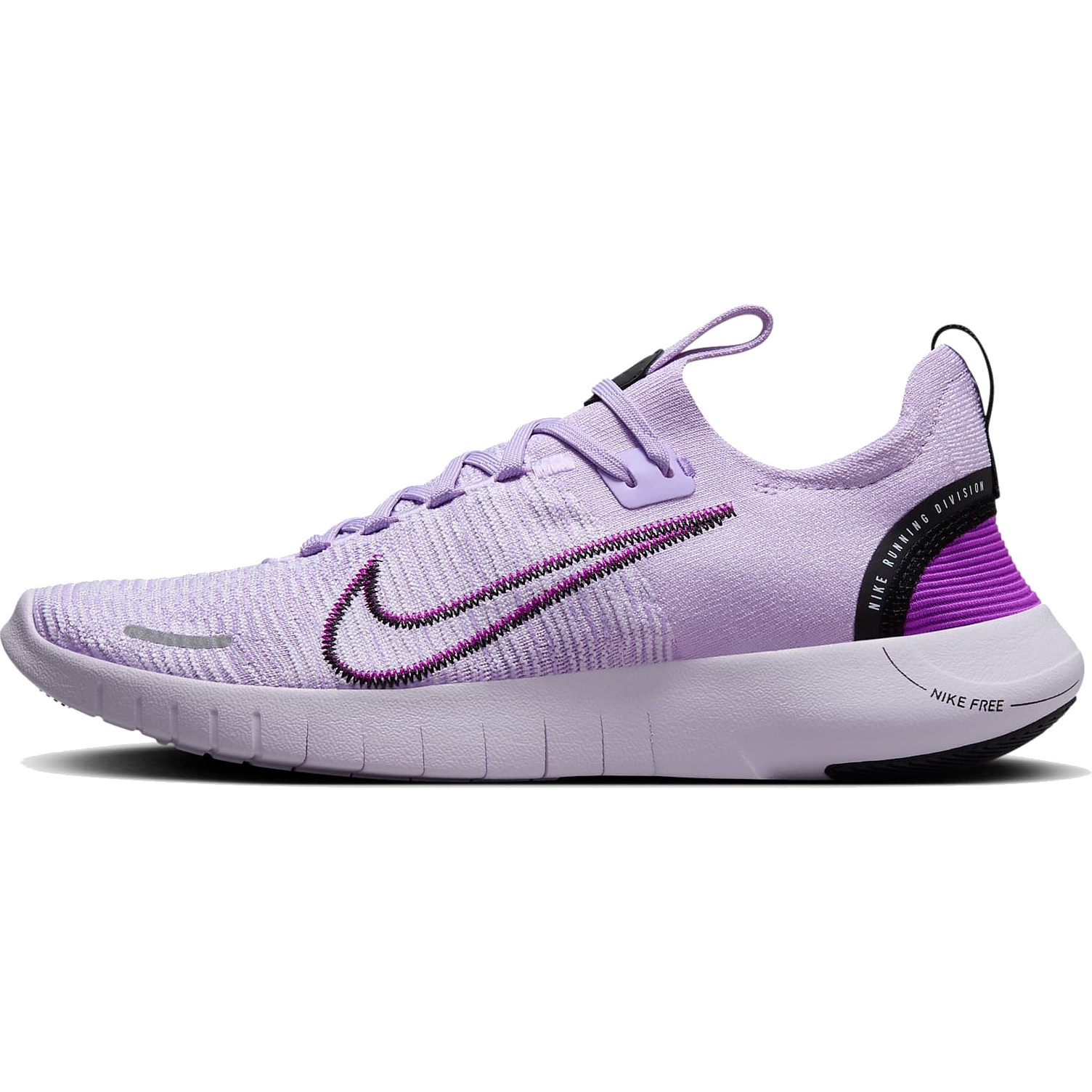 Nike Free RN Next Nature Running Shoes Women lilac bloom black barely grape DX6482 500