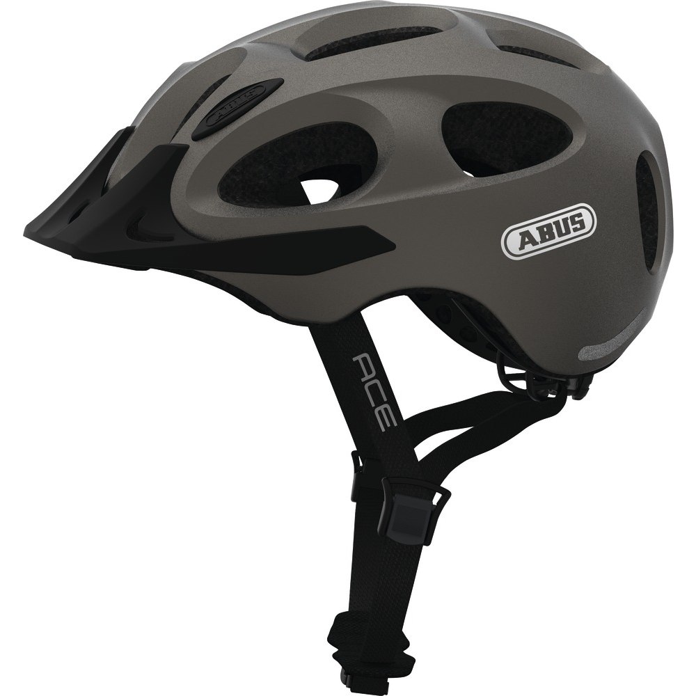 Image of ABUS Youn-I ACE Helmet - metallic silver