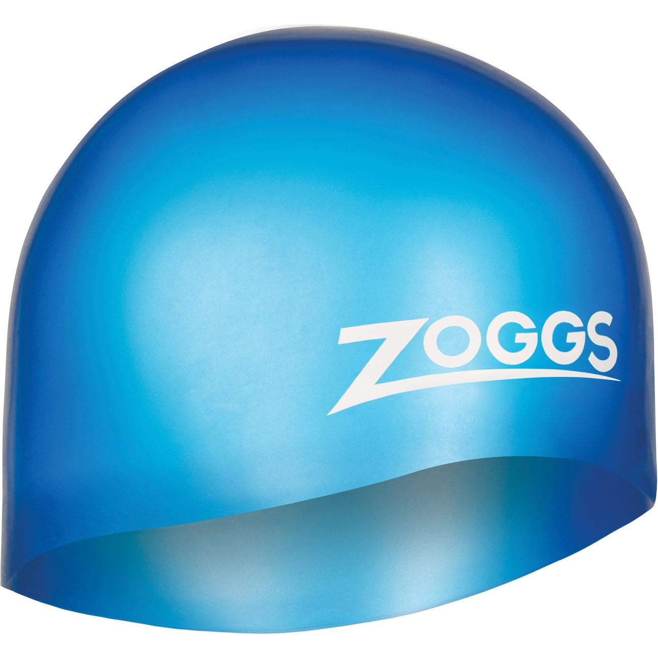 Produktbild von Zoggs Easy Fit Silicone Badekappe - blue