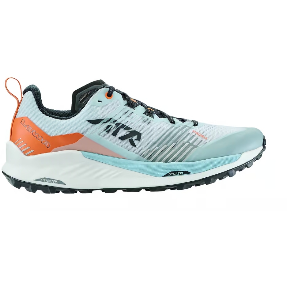 Produktbild von LOWA Madrix Laufschuhe Herren - nebelblau/orange