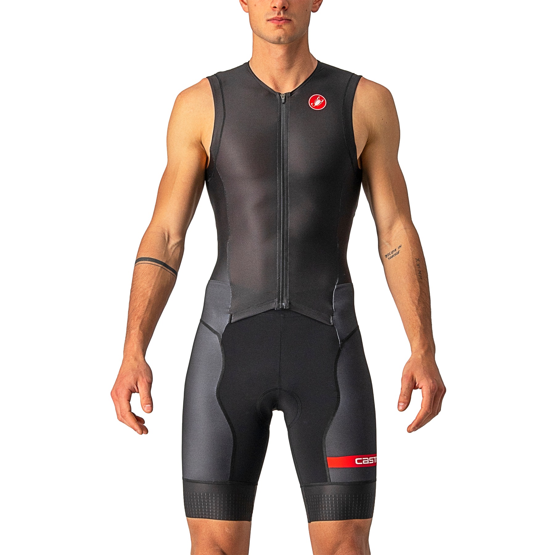 Picture of Castelli Free Sanremo 2 Suit Sleeveless - black 010