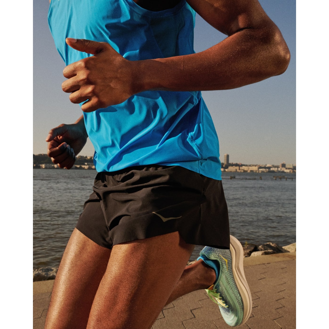 Hoka Race Day Split-Shorts Men - black | BIKE24