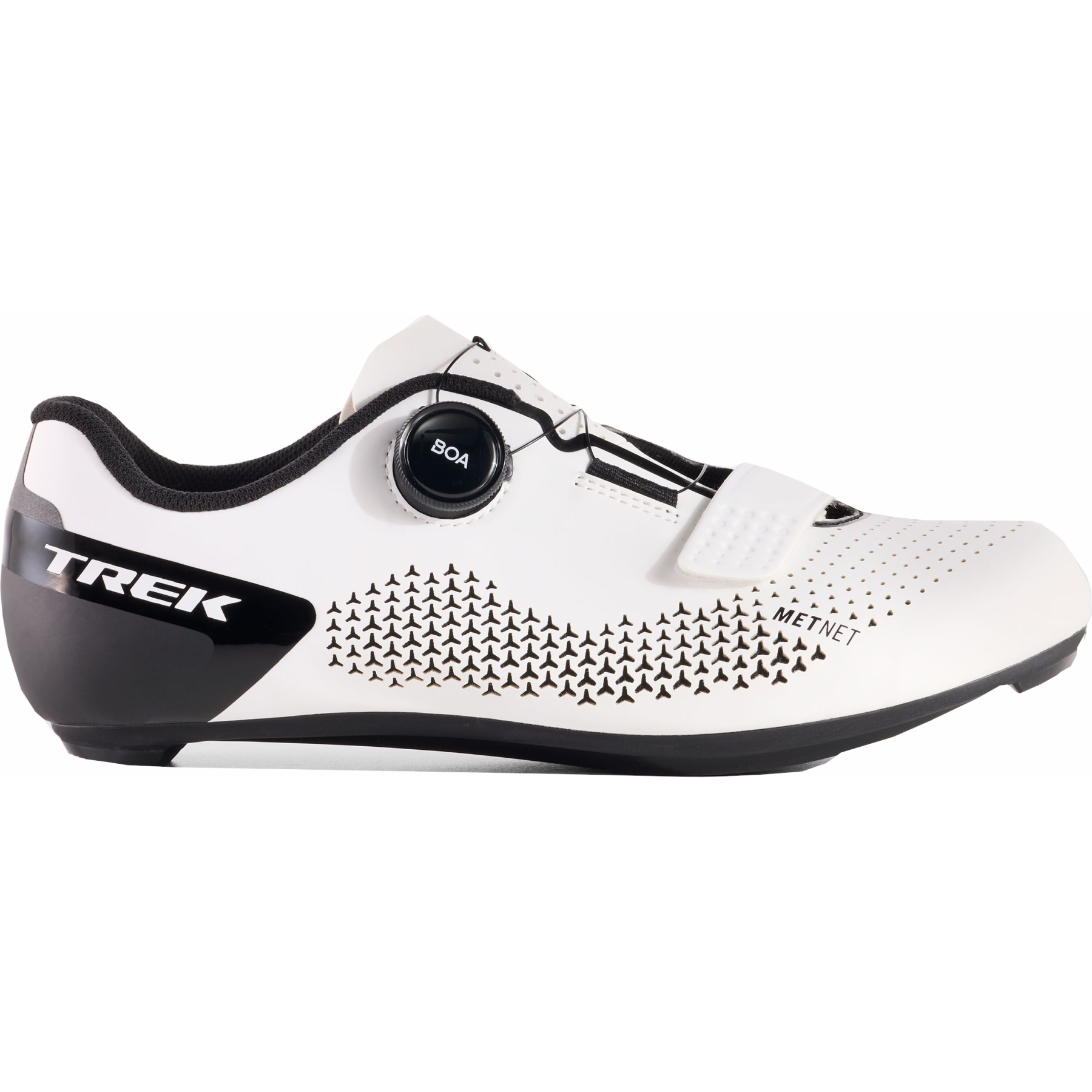 Trek Circuit Road Cycling Shoes - White/Black | BIKE24