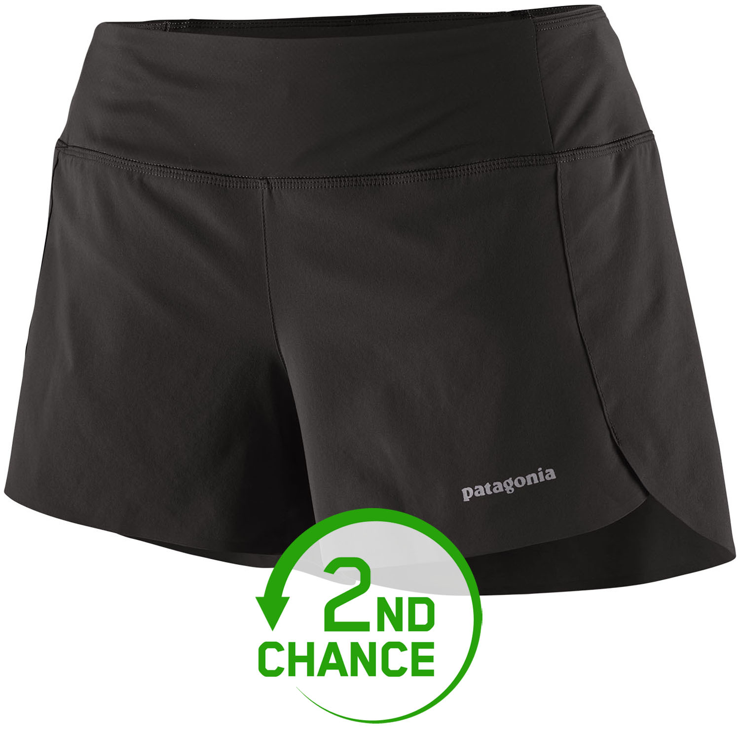 Picture of Patagonia Strider Pro Shorts 3 1/2&quot; Women - black - 2nd Choice