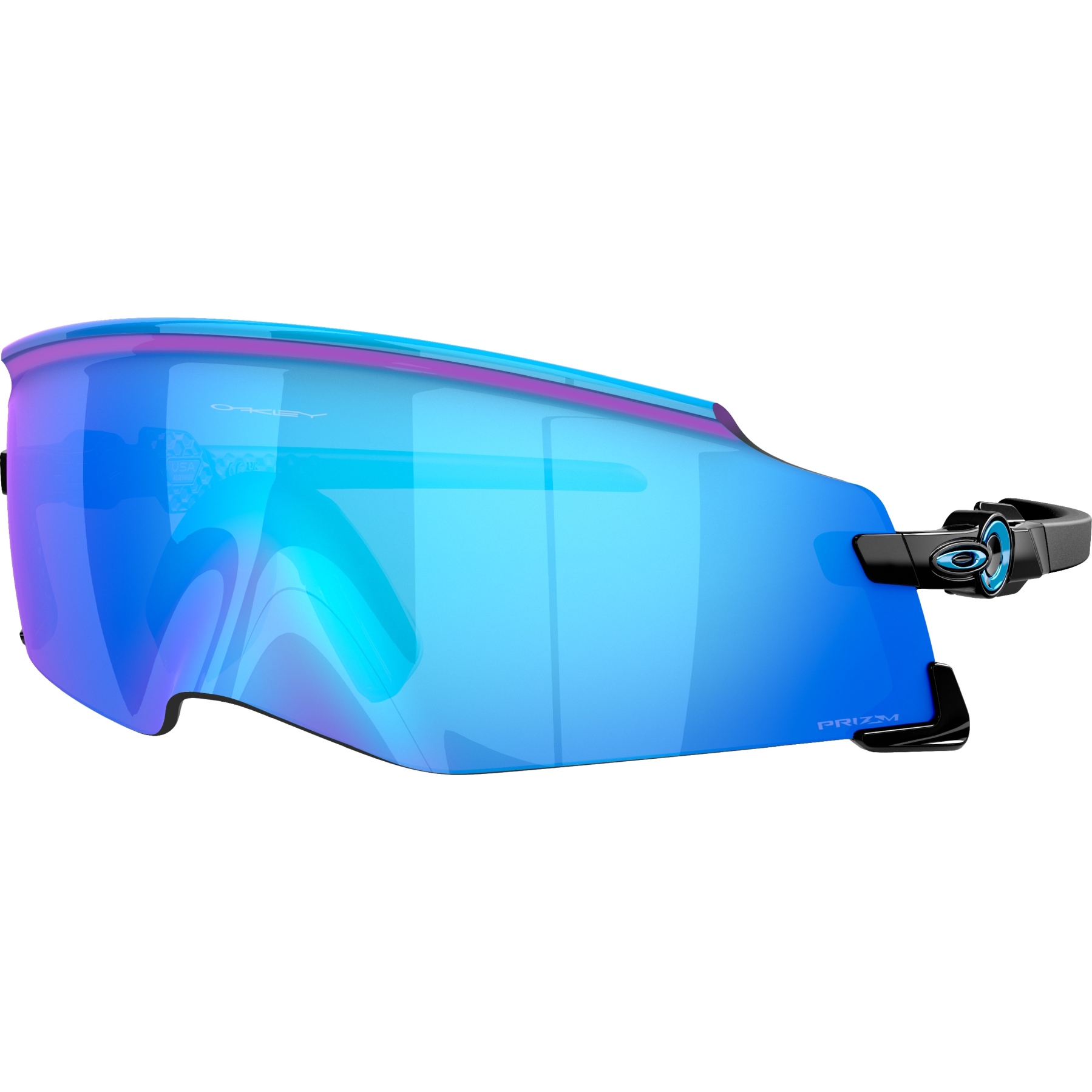 Oakley Kato Glasses - Polished Black/Prizm Sapphire - OO9455M-0349