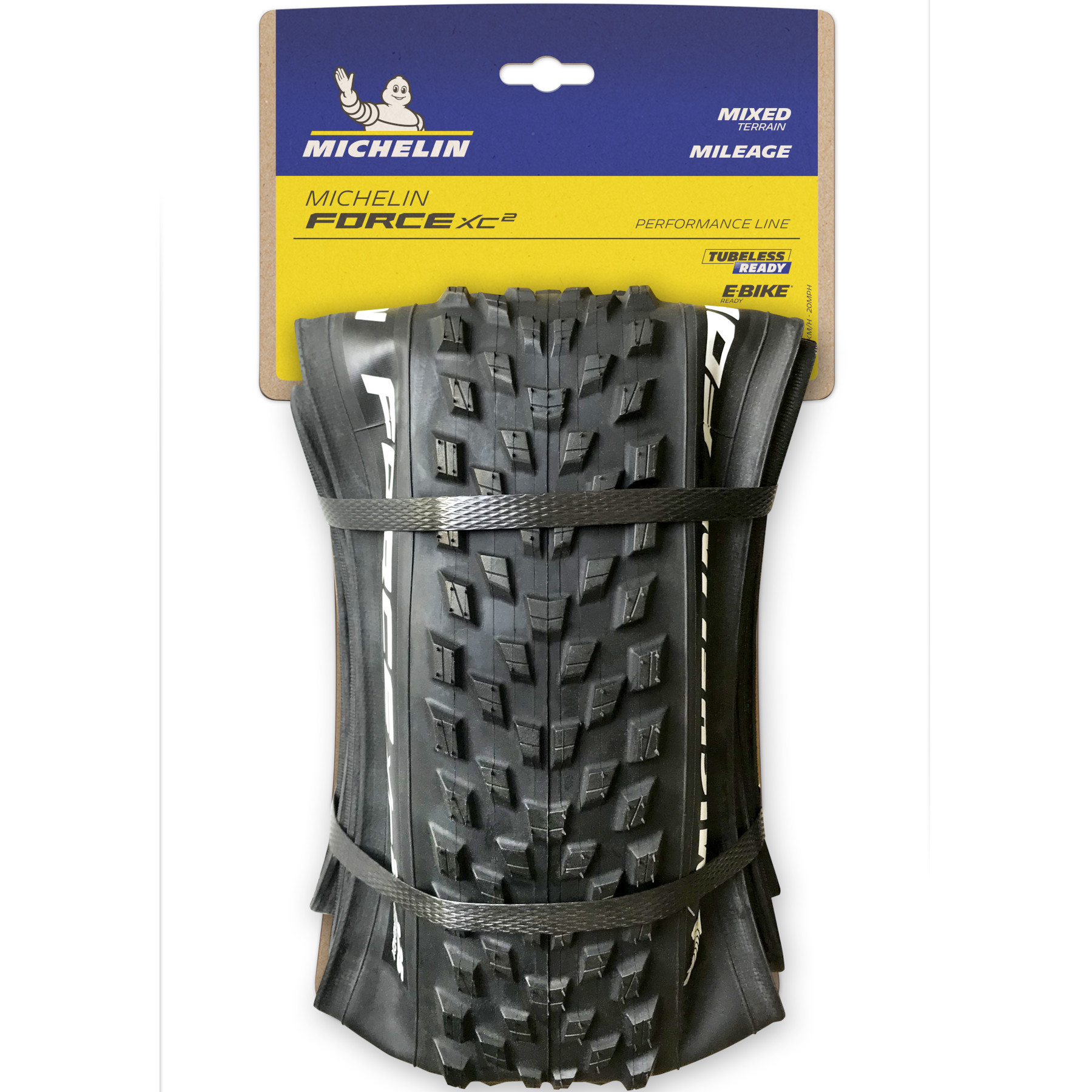 Michelin Force XC2 Performance Line MTB Folding Tire - 29x2.25
