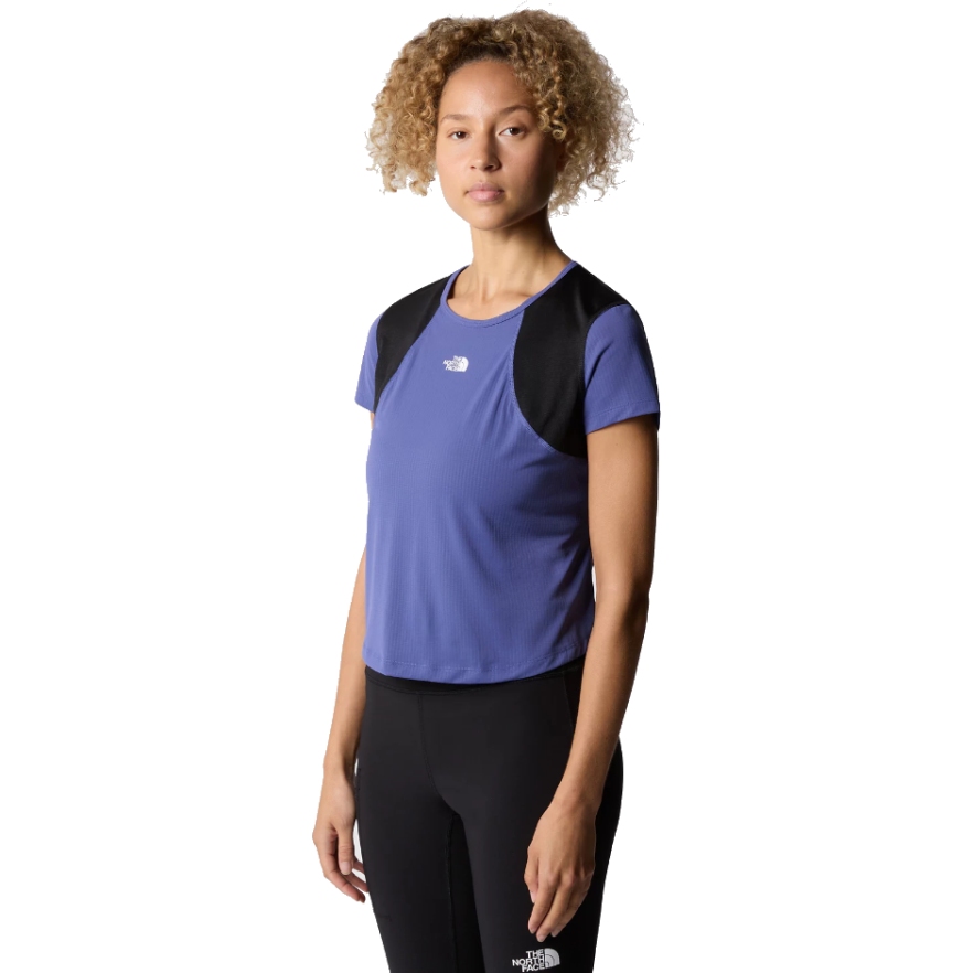 Produktbild von The North Face Lightbright T-Shirt Damen - Cave Blue/TNF Black