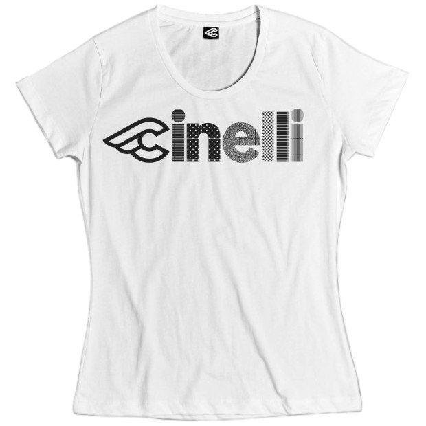 Picture of Cinelli Optical Lady T-Shirt - white