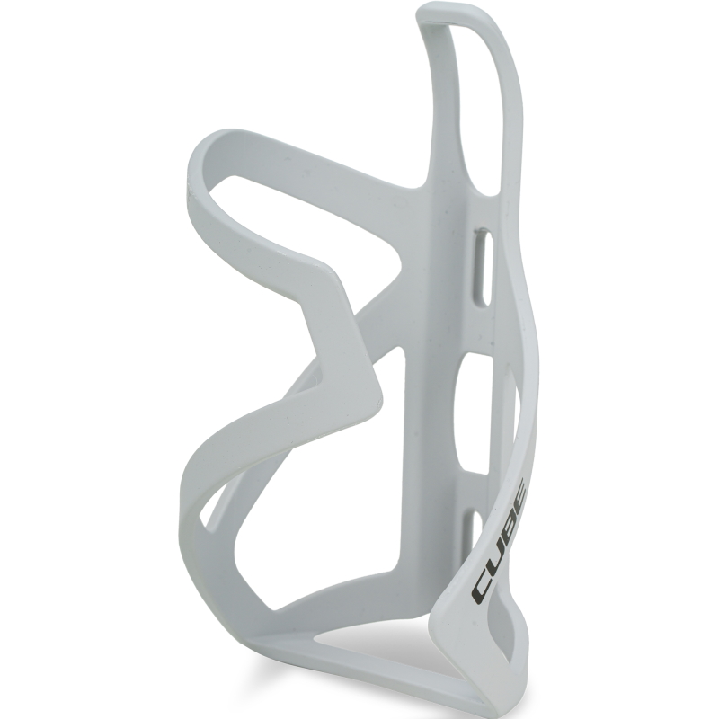 Picture of CUBE Bottle Cage HPP Sidecage - matt light grey´n´glossy black