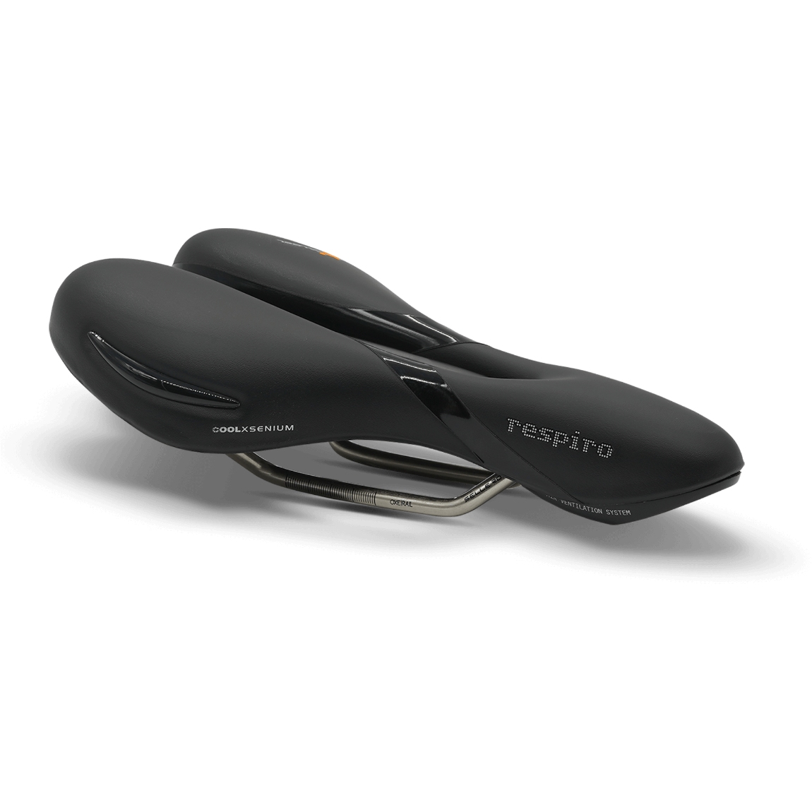 Selle Royal Respiro Athlétique Noire - Unisexe 279x159mm - Neuve