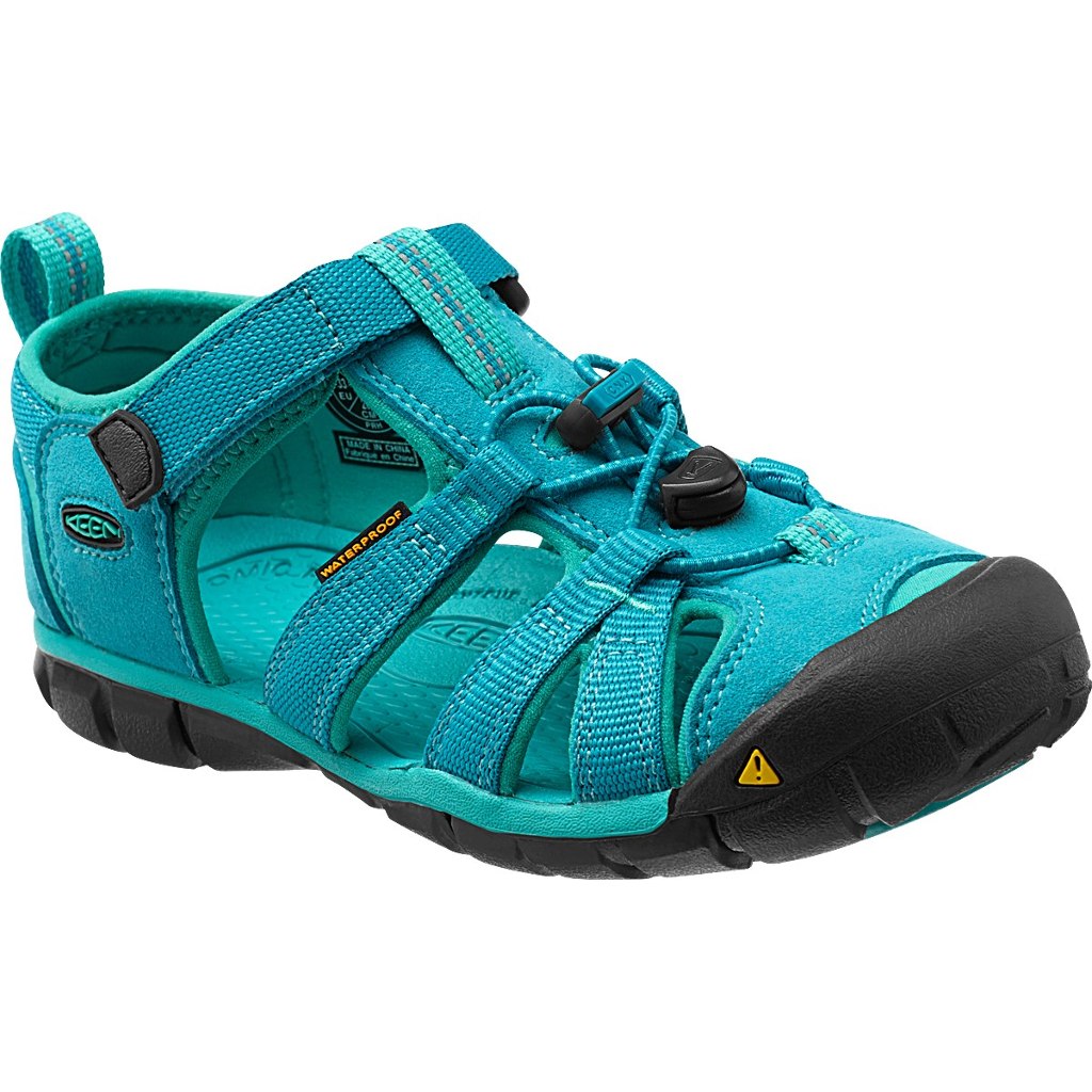 Picture of KEEN Seacamp II CNX Youth Sandal - Baltic / Caribbean Sea