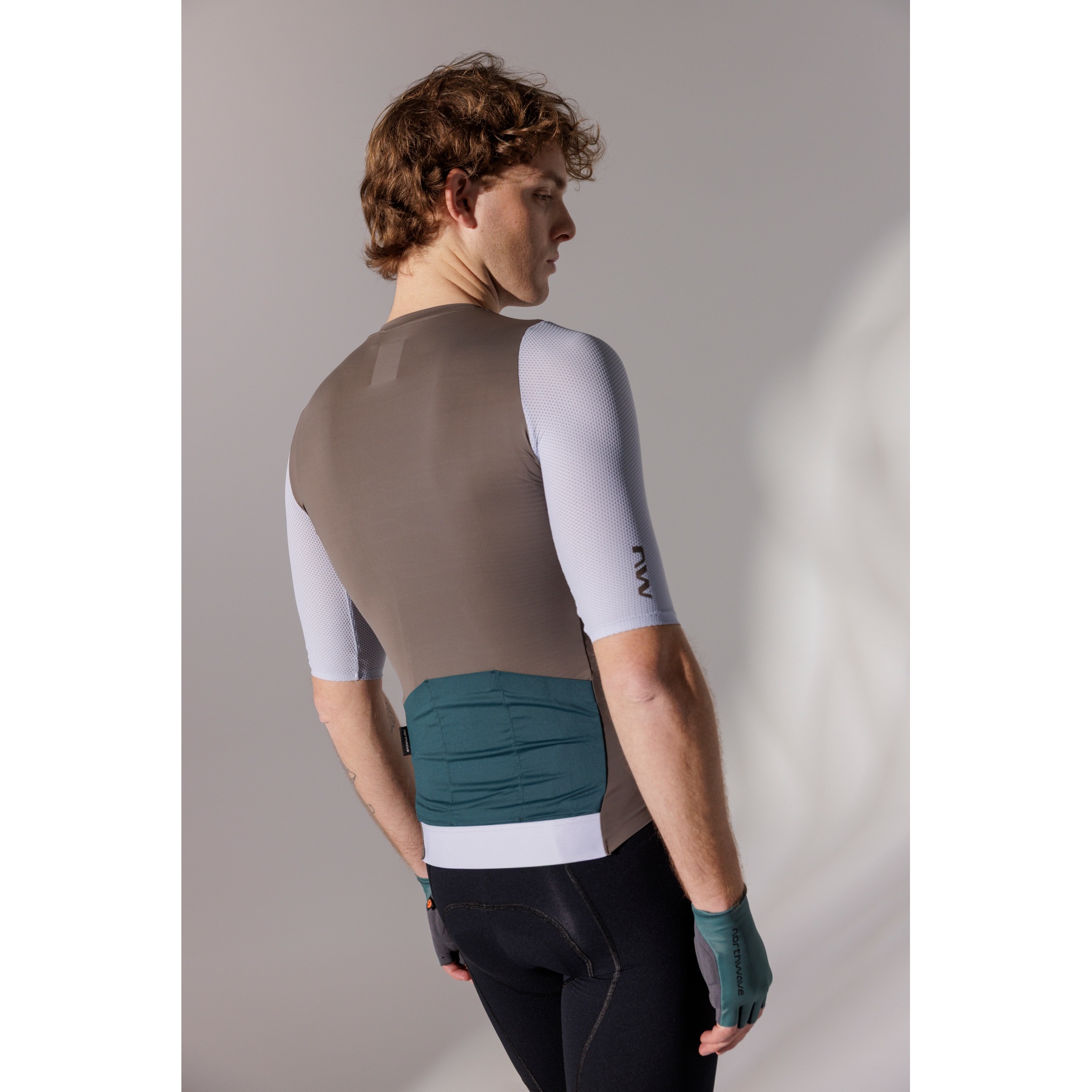 Northwave Extreme Evo Shortsleeve Jersey Men - sand/ice grey 147