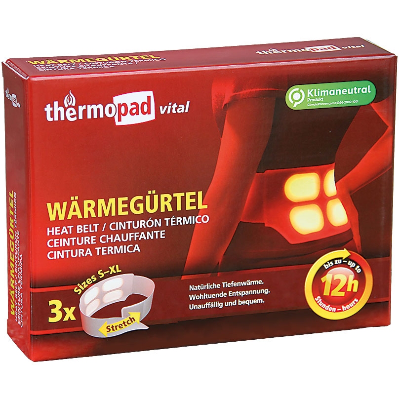 Productfoto van thermopad Warming Belt 12h - Box á 3 pcs