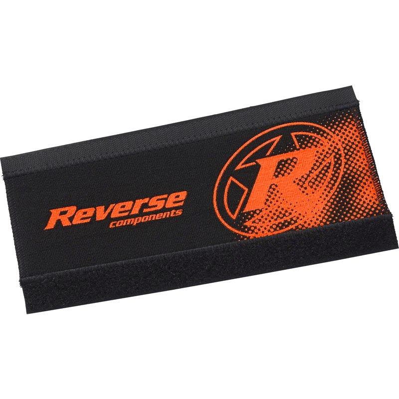 Image of Reverse Components Neoprene Chainstay Cover - black / orange