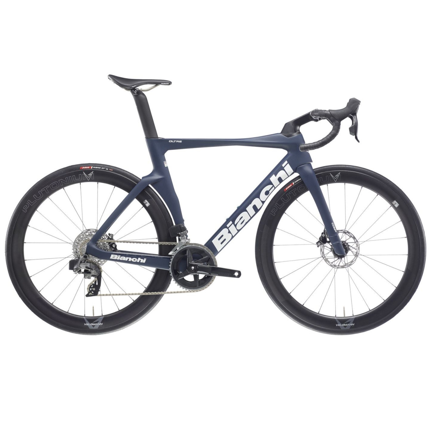Picture of Bianchi OLTRE COMP - Ultegra Di2 - Carbon Road Bike - 2025 - blue-grey / off white matt