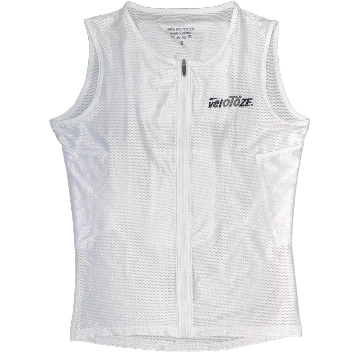 Picture of veloToze Cycling Cooling Vest + Cooling Packs - white
