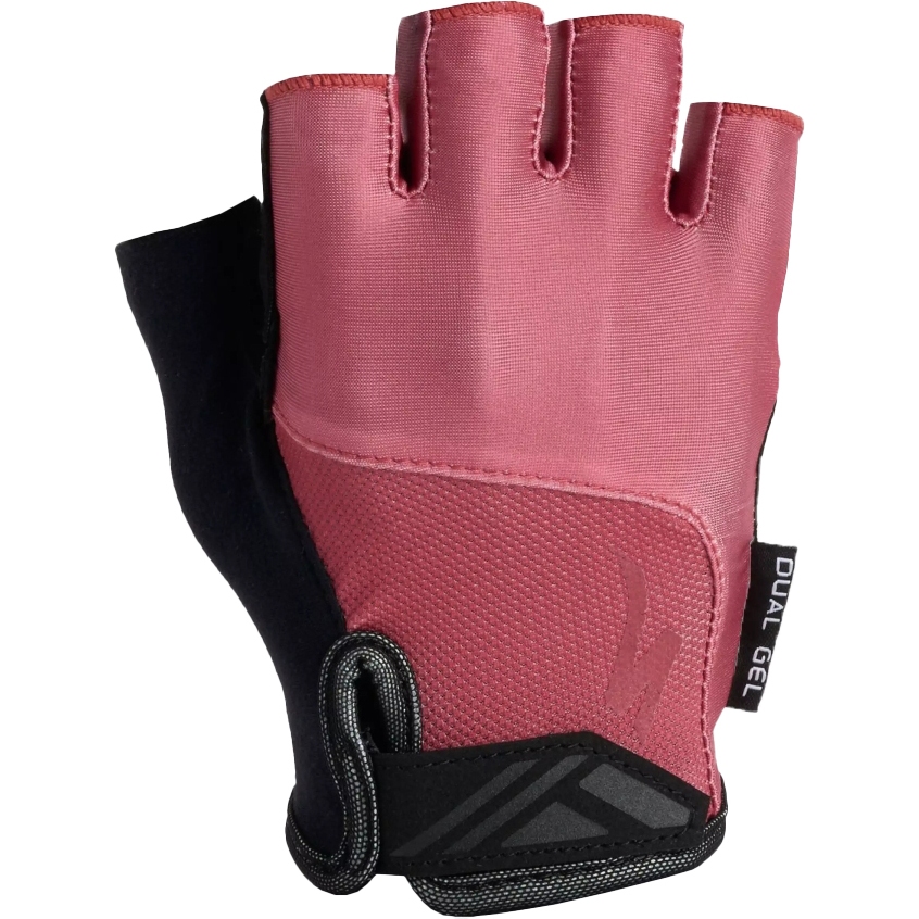 Picture of Specialized Body Geometry Dual Gel SF Short Finger Gloves - dusty rose