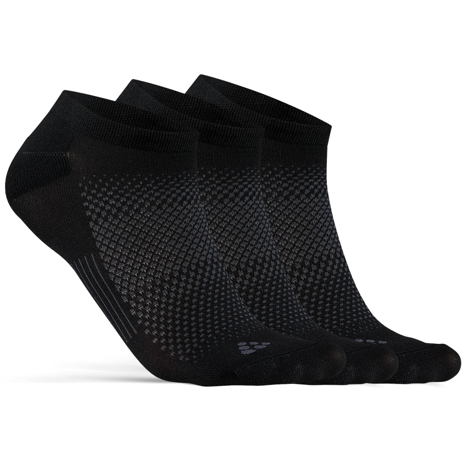 Photo produit de CRAFT Core Dry Footies Sock 3-Pack - Black