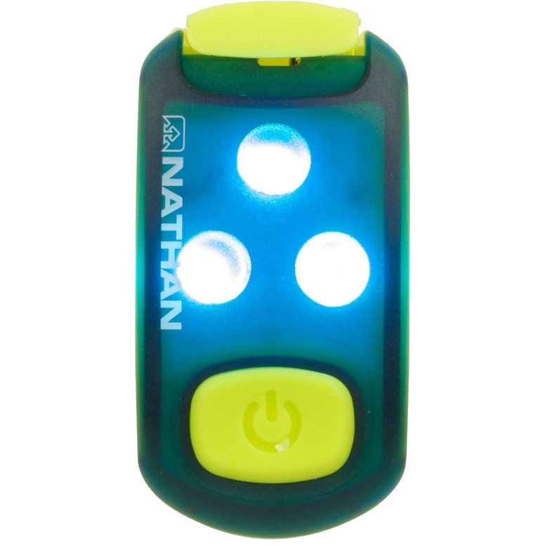 Productfoto van Nathan Sports StrobeLight LED - Veiligheidslamp Clip - deep blue